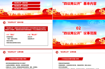 2025“四议两公开”工作法PPT农村基层组织工作方法模板