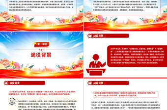 1940年百团大战简介PPT弘扬伟大抗战精神课件