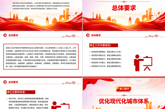 精美大气关于推动城市高质量发展的意见PPT课件