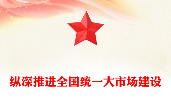 党政风纵深推进全国统一大市场建设PPT专题课件(讲稿)