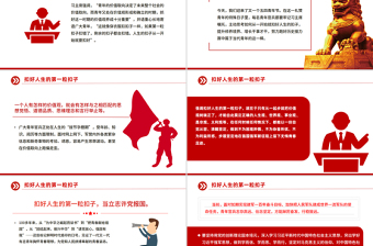 扣好人生的第一粒扣子PPT部队官兵思想教育党课