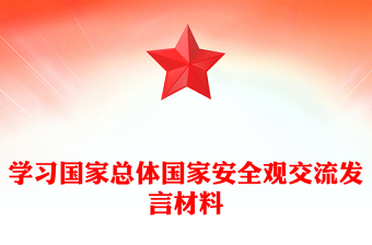 国家安全责任制考核自查自评报告