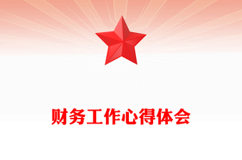 财务工作心得体会