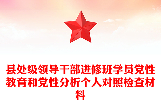 2023强党性做表率对照检查材料