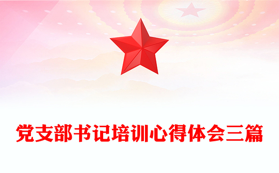 党支部书记培训心得体会三篇