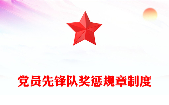 党员先锋队奖惩规章制度