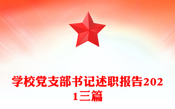 学校党支部书记述职报告2021三篇