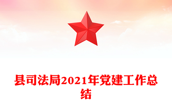 县司法局2021年党建工作总结