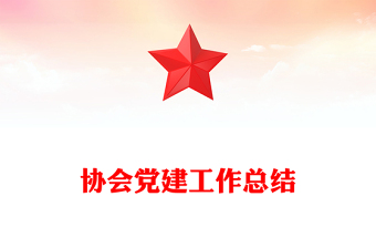 协会党建工作总结