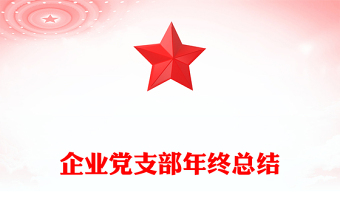 企业党支部年终总结