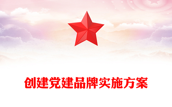 创建党建品牌实施方案