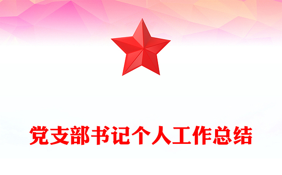 党支部书记个人工作总结