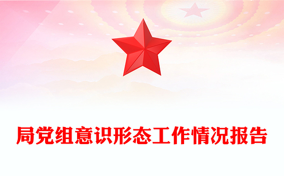 局党组意识形态工作情况报告