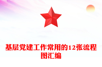 基层党建工作常用的12张流程图汇编