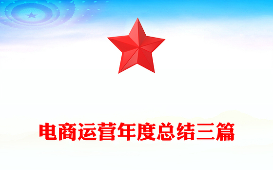电商运营年度总结三篇