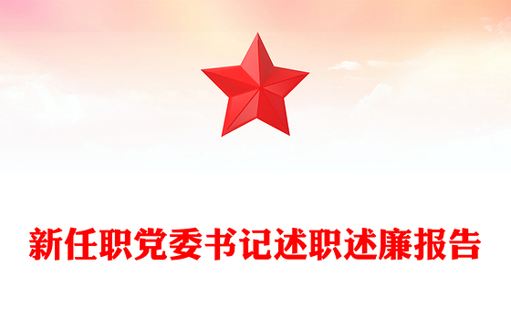 新任职党委书记述职述廉报告