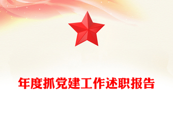 年度抓党建工作述职报告