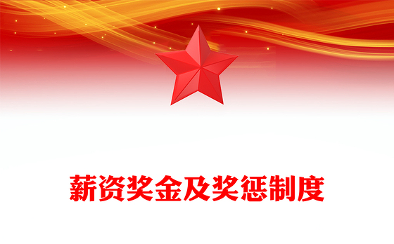 薪资奖金及奖惩制度