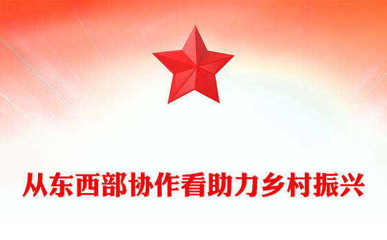 从东西部协作看助力乡村振兴