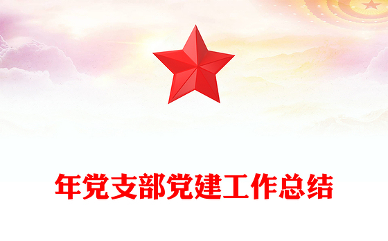 年党支部党建工作总结