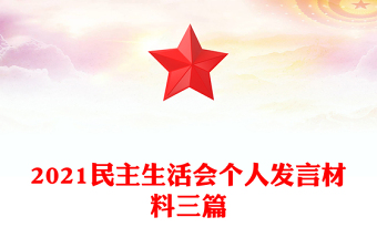 党员个人发言材料