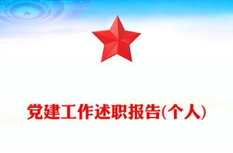 党建工作述职报告(个人)