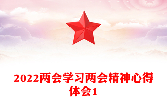 学习两会精神心得体会1