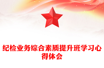 2023支部书记综合素质提升心得