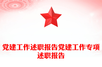 党建工作述职报告党建工作专项述职报告