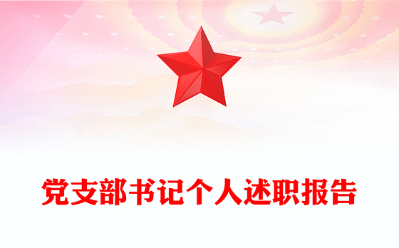 党支部书记个人述职报告