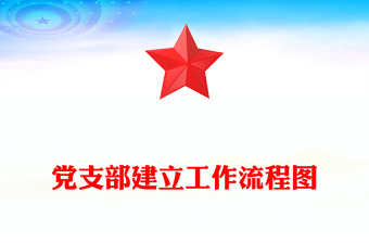 党支部建立工作流程图