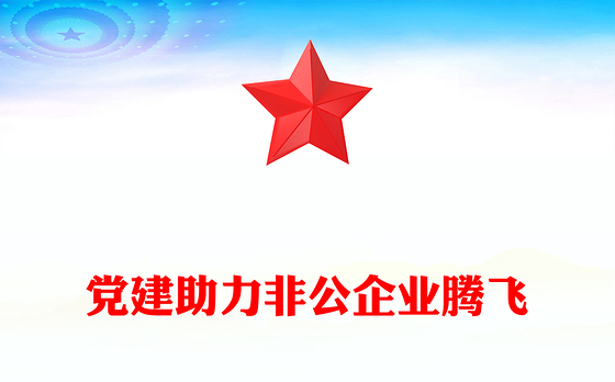 党建助力非公企业腾飞