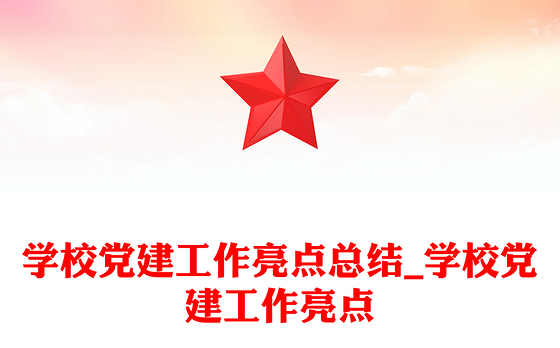 2023党建品牌亮点总结