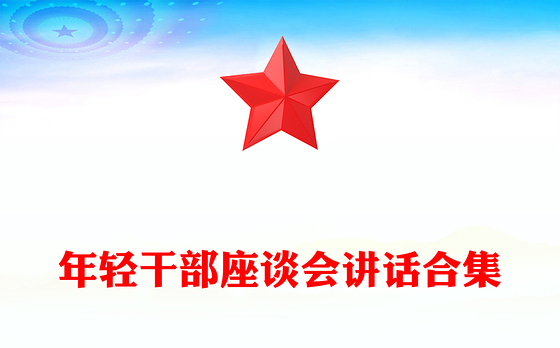 年轻干部座谈会讲话合集