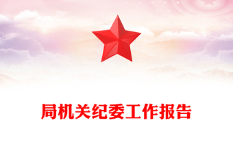 局机关纪委工作报告