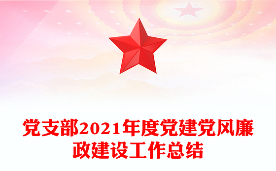 党支部2021年度党建党风廉政建设工作总结