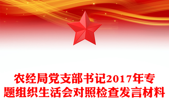2023党支部书记对照检查