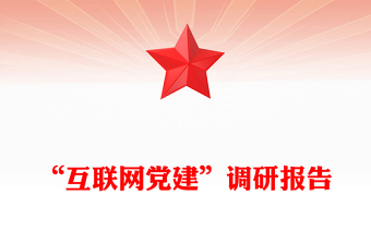 “互联网党建”调研报告