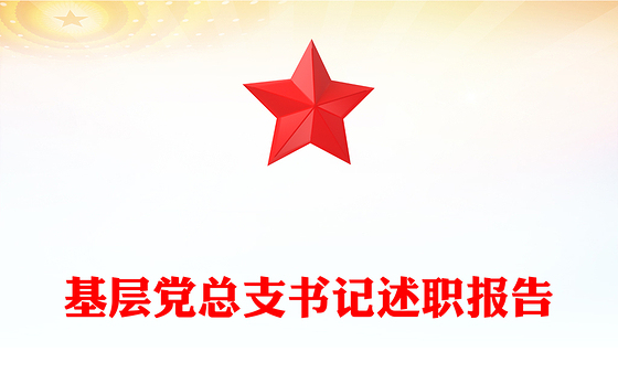 基层党总支书记述职报告