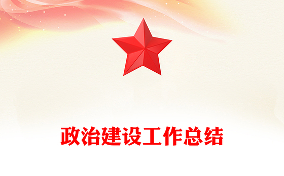 政治建设工作总结