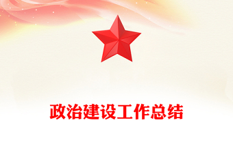 政治建设工作总结