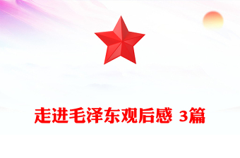 走进毛泽东观后感 3篇