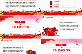 2025年10月22日纪念长征胜利89周年主题PPT课件
