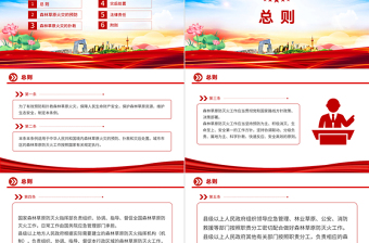 《森林草原防灭火条例》PPT法律法规课件